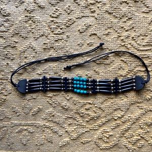 Western/Native Beaded Choker Necklace